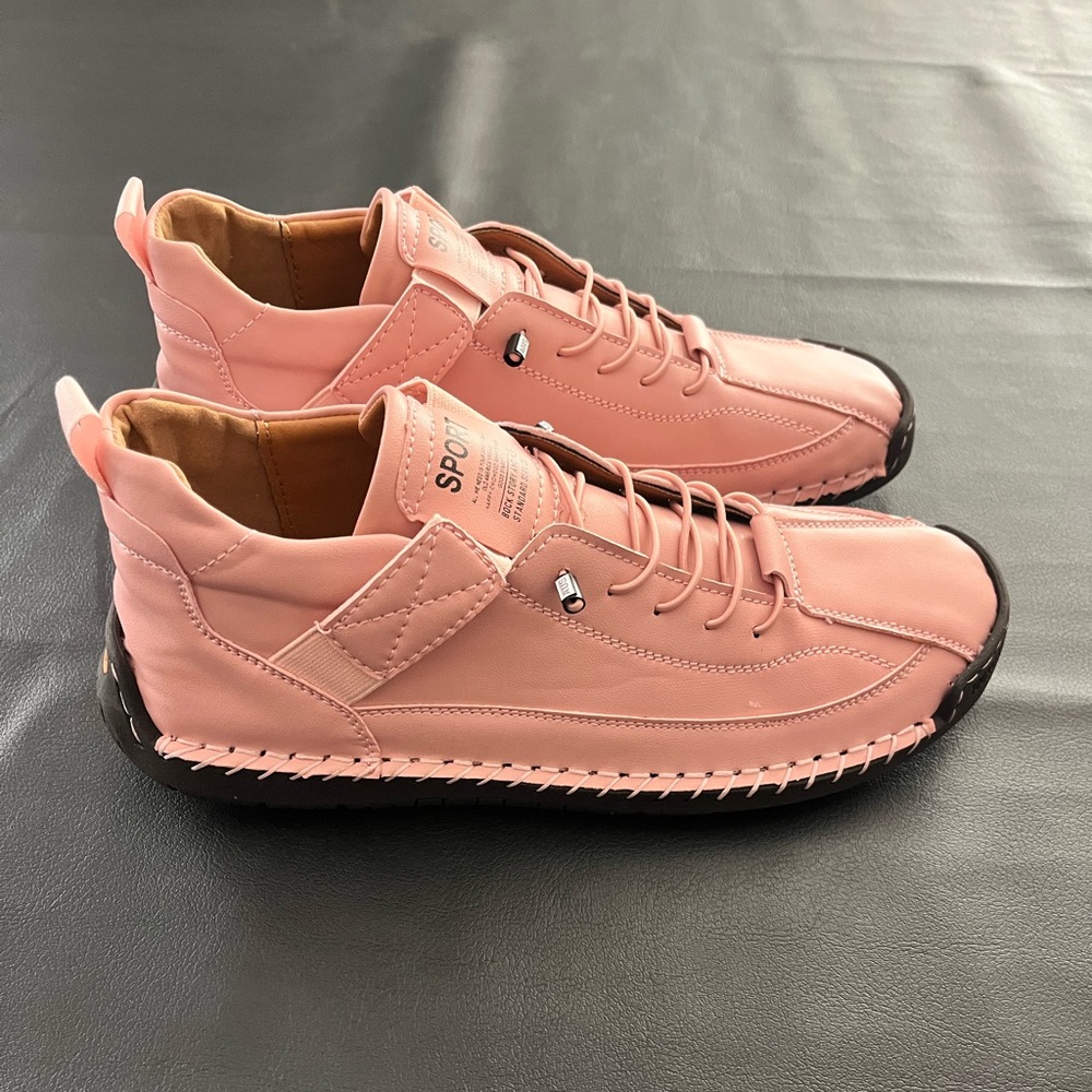 Women’s 10.5 Pink Orthopedic Waterproof Sneakers